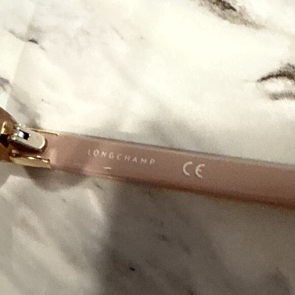 Longchamp Pink Sunglasses with Rose Lenses LO 658S 272 - Picture 6 of 9